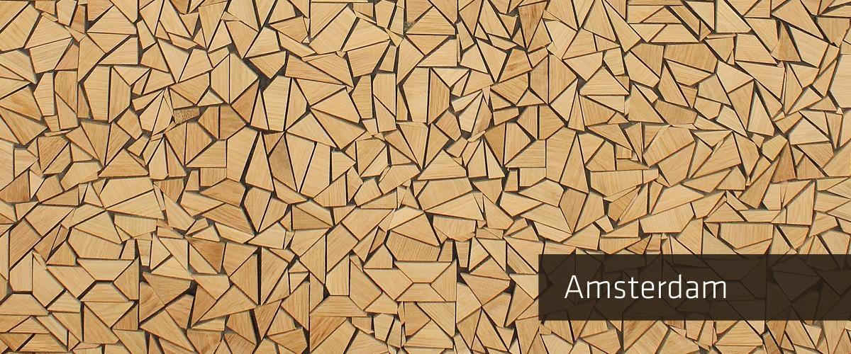 Panel Mosaico de Madera broDesign Amsterdam