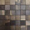 Panel Mosaico de Madera broDesign Basel Roble Oscuro