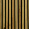 Vista Panel Decorativo Alistonado de Madera de Roble