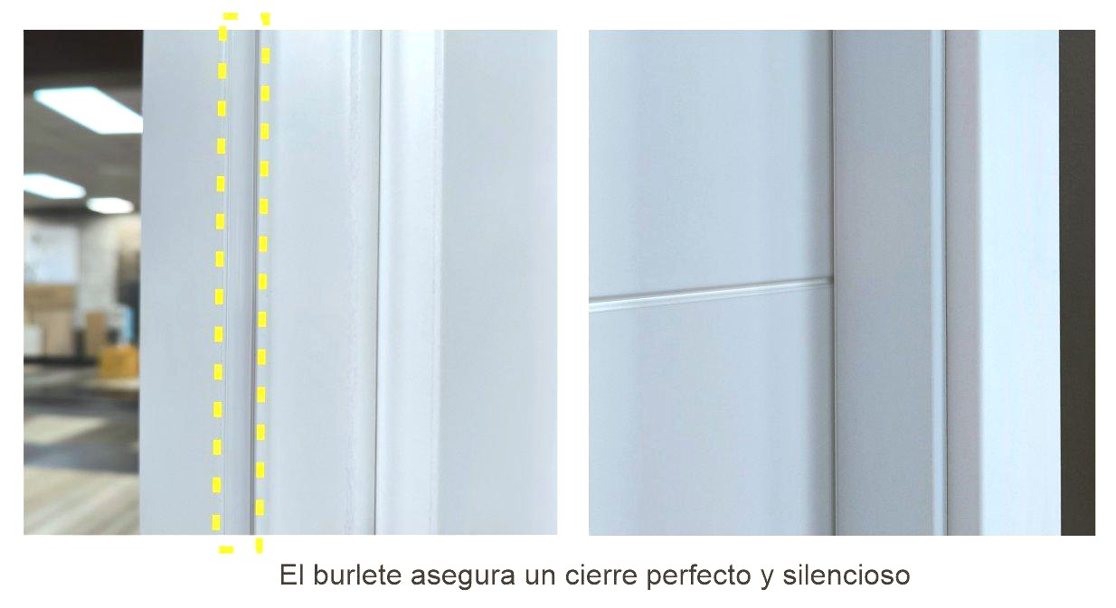 Puertas Lacadas con Burlete